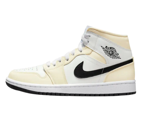 Tênis Air Jordan 1 Mid "Coconut Milk" Creme