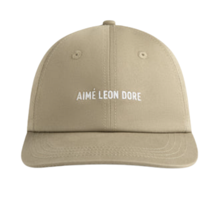 Boné Aime Leon Dore Core "Cotton Logo" Cáqui