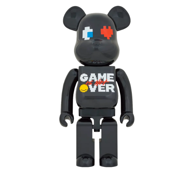 Bearbrick Medicom Toy Pac-Man x Grafflex x 9090 x S.H.I.P & Crew 1000%