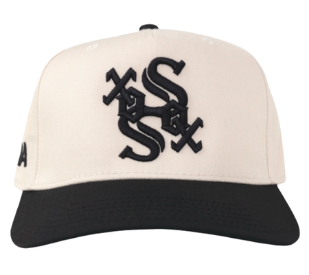 Boné Oma Design "Sox Curved Brim" Creme/Preto