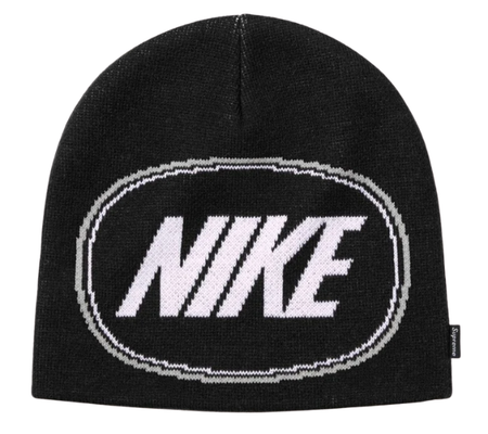Touca Supreme FW26 x Nike "Oval" Preto