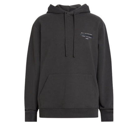 Moletom All Saints "Redact Pullover Embroidered Logo" Estonado