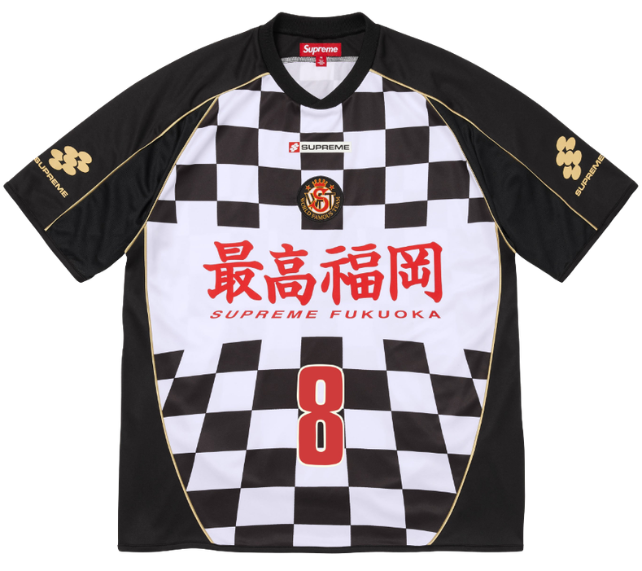 トップス Supreme Checkerboard Soccer Jersey S Jersey Supreme SS26 