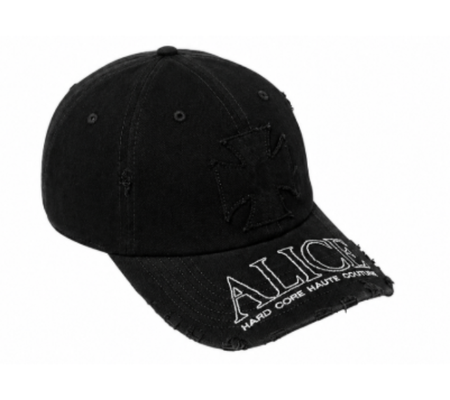 Boné Alice Hollywood "Atelier Logo 2.0" Preto