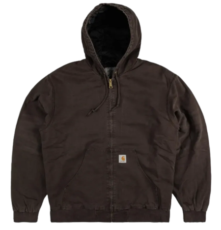 Jaqueta Carhartt "WIP Active Tobacco Stone Canvas" Marrom