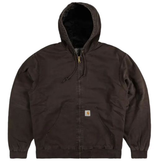 Jaqueta Carhartt "WIP Active Tobacco Stone Canvas" Marrom