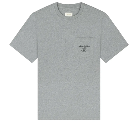 Camiseta Aimé Leon Dore "General Store Pocket Gym Grey" Cinza