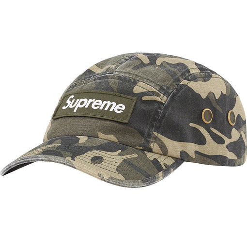 Boné 5 Panel Supreme "Military" Camo Verde