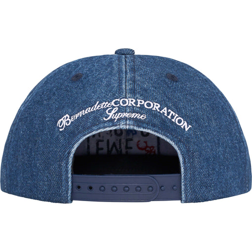 Boné 6 Panel Supreme "Bernadette Corporation" Azul