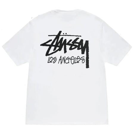 Camiseta Stussy Stock Los Angeles "White" Branco