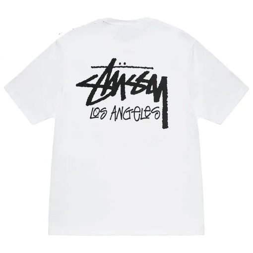 Camiseta Stussy Stock Los Angeles "White" Branco