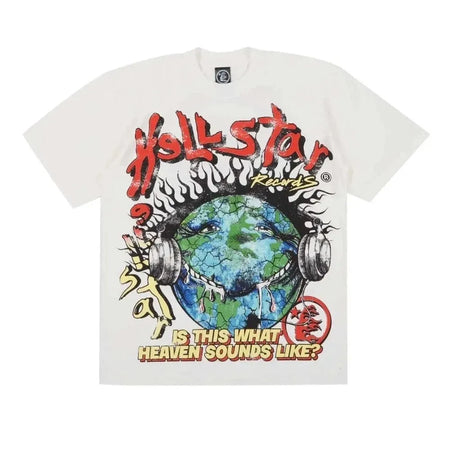 Camiseta Hellstar Heaven On Earth Branco