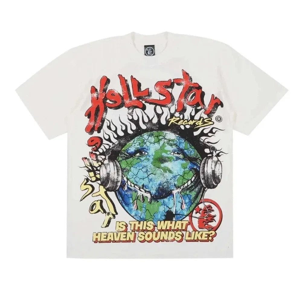 Camiseta Hellstar Heaven On Earth Branco