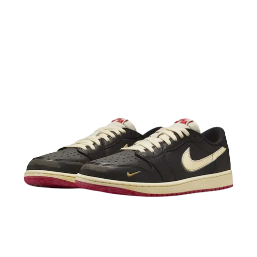 Tênis Air Jordan 1 Low x Nigel Sylvester Better With Time Preto