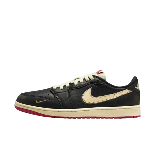 Tênis Air Jordan 1 Low x Nigel Sylvester Better With Time Preto