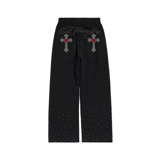 Calça Ed Hardy x Matue Cruz "Black" Preto