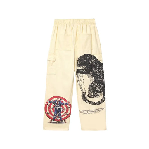 Calça Valley "Warzone Parachute Cargos Cream" Bege