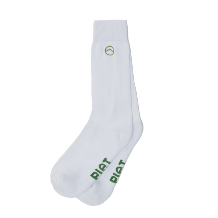 Meia Piet "Crew" Branco 434