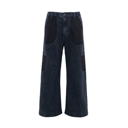 Calça Jeans Quadro Creations "Anton Chlorine" Azul Marinho