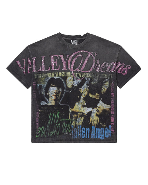 Camiseta Valley Fallen Bling Cinza