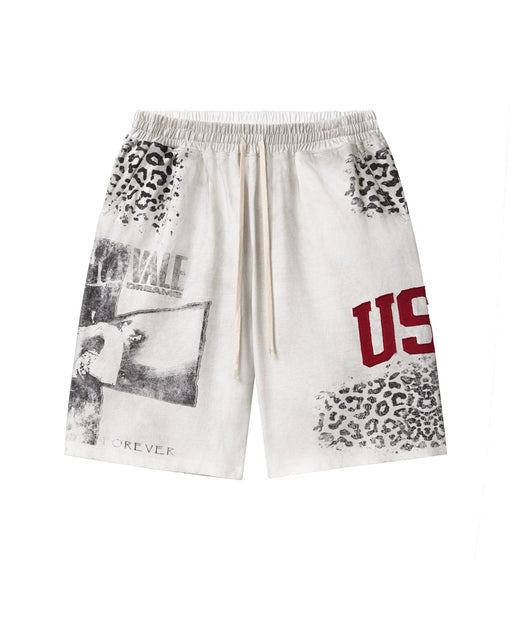 Shorts Valley Cheetah T-Shorts Branco