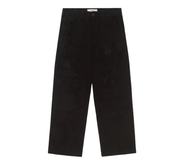 Calça Piet "Chino Patchwork" Preto