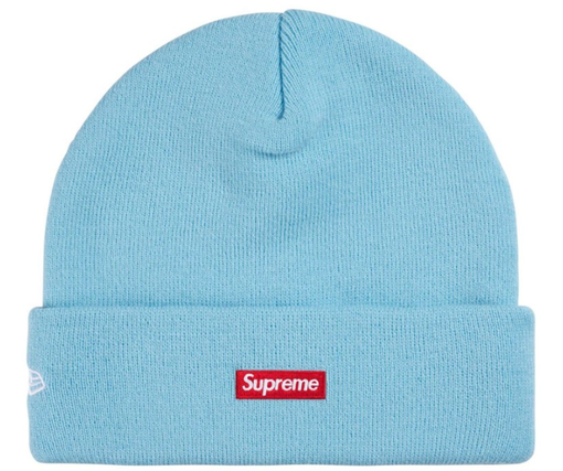 Touca Supreme SS26 "Devil S Logo" Azul Claro