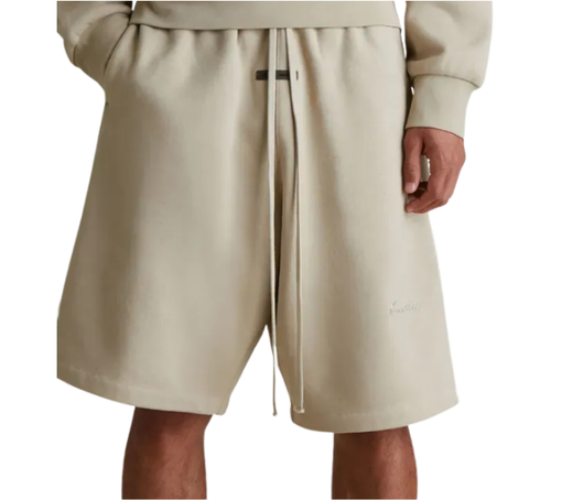 Shorts Fear Of God Essentials "Basketball Fleece Sweat Timber" Bege