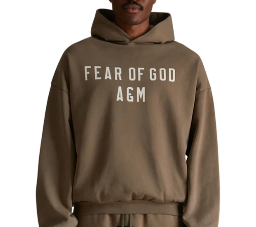 Moletom Fear Of Gof Essentials "Military A&M" Verde