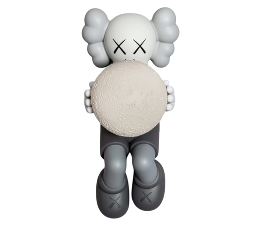Boneco Kaws "Holiday Shanghai Vinyl Figure Grey" Cinza