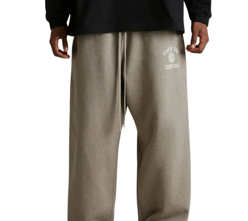 Calça Fear Of God Essentials "University Relaxed Heather Gray" Cinza