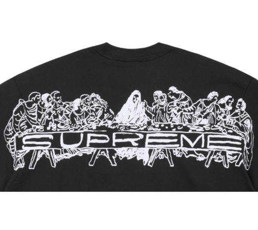 Camiseta Supreme SS26 "Supper" Preto