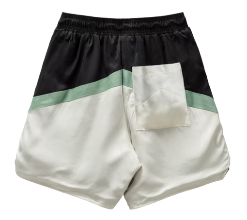Shorts Rhude "Awakeing Sport & Team" Preto/Branco