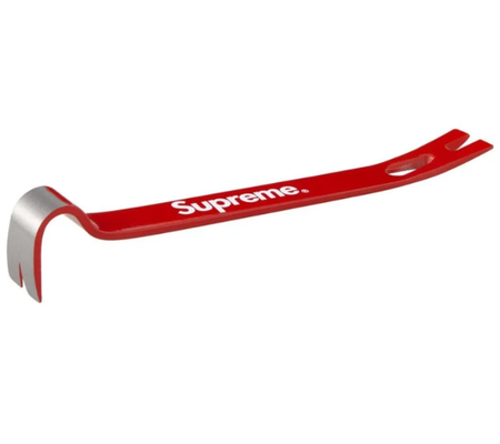 Mini Pé De Cabra Supreme FW26 X Hultafors Tools "Mini Pry Bar Red" Vermelho