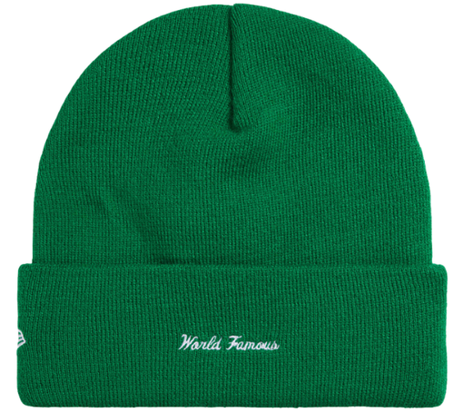 Touca Supreme FW26 x New Era "Action" Verde