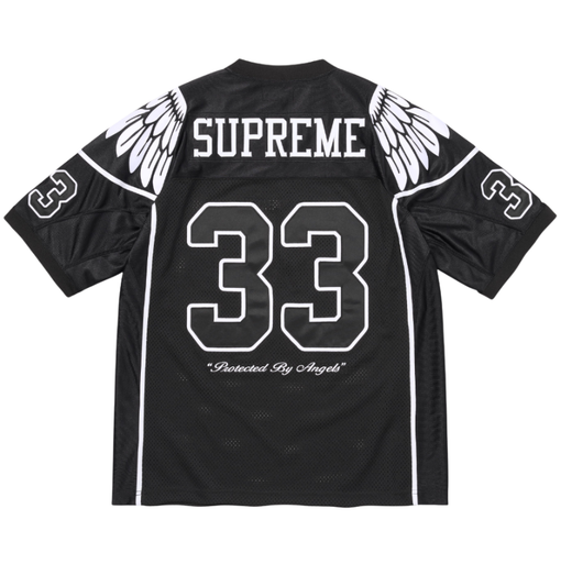 Jersey Supreme SS26 "Wings Football" Preto