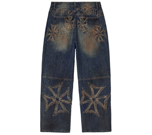 Calça Valley "Motocroxxx Denim" Azul