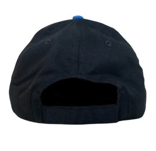 Boné Oma Design "La La Blue Flame" Preto/Azul