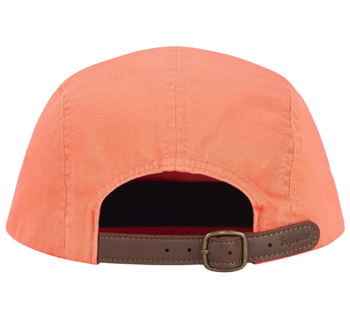 Boné Supreme SS26 "Washed Chino Twill" Laranja