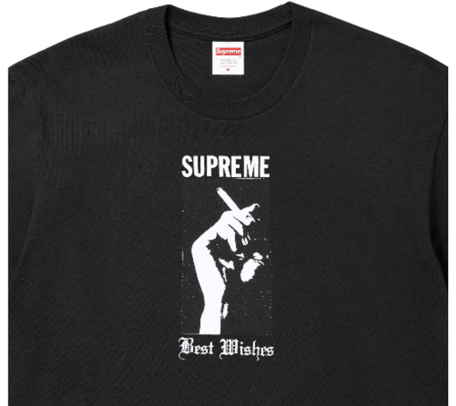 Camiseta Supreme SS26 "Wish" Preto