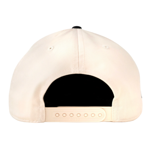 Boné Oma Design "LA LA Curved Brim" Creme/Preto
