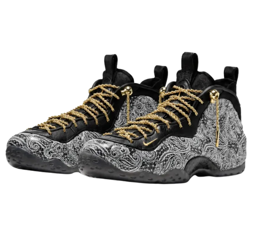 Tênis Nike Air Foamposite One "Victor Solomon ASW Black" Preto