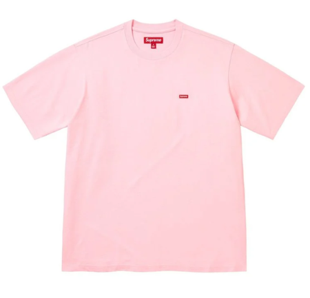 Camiseta Supreme SS26 "Small Box" Rosa