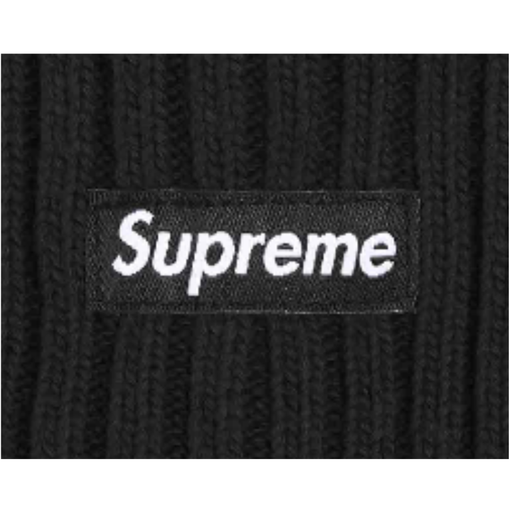 Touca Supreme SS26 "Overdyed" Preto
