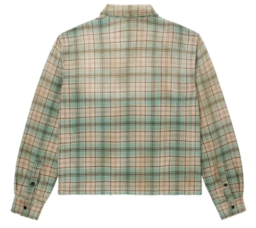 Longsleeve Valley "Little Gems Flannel" Verde
