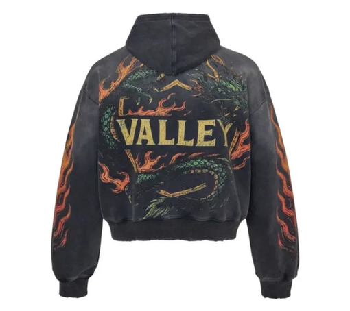 Moletom Valley "Serpent" Preto
