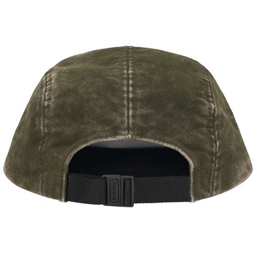 Boné Supreme FW25 "2-Tone Moleskin Dark Olive" Verde