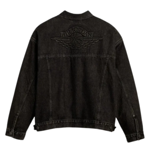 Jaqueta Levi's x Air Jordan "Type III Trucker" Preto