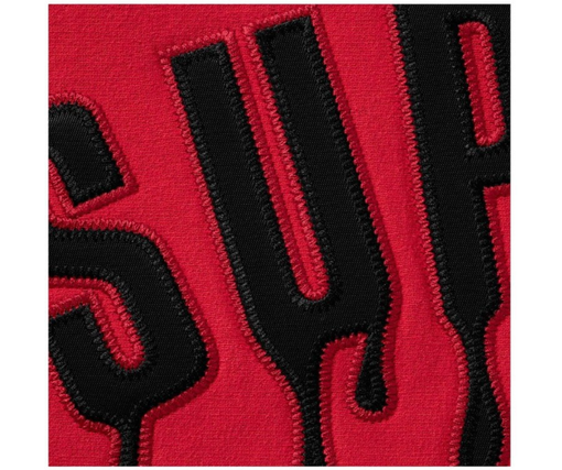 Moletom Supreme SS26 "Ghostface" Vermelho