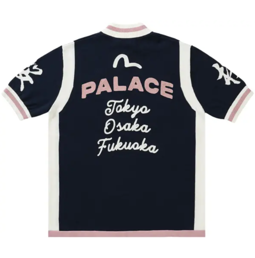 Polo Tricot Palace x Evisu "Knit Navy" Azul Marinho
